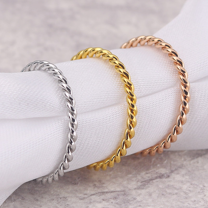 Event Suppliers - Minimalistischer Edelstahlring, Unisex, schmal, Breite 2
