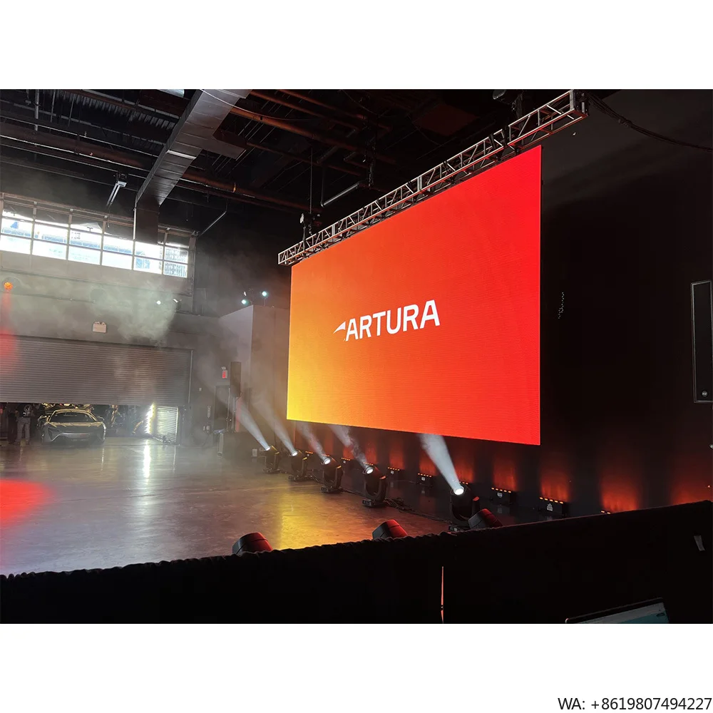 Event Party Dj - P2.6 P3.91 Schlüsselfertiges Indoor-Miet-LED-Videowall-System HD DJ
