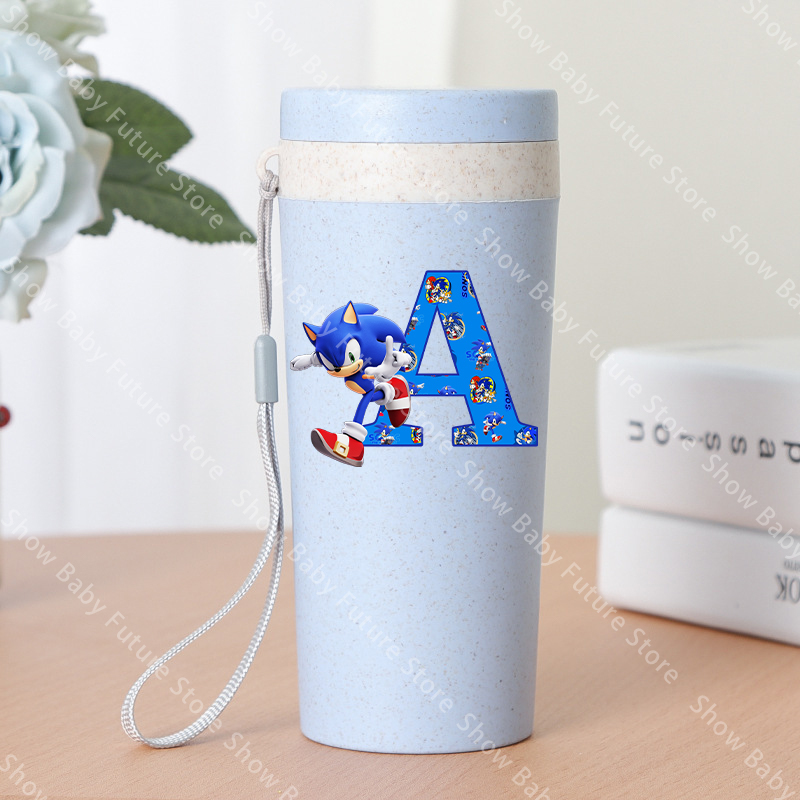 Event Z - Neue 400ML Cartoon-Buchstaben A-Z Sonics Wasserbecher