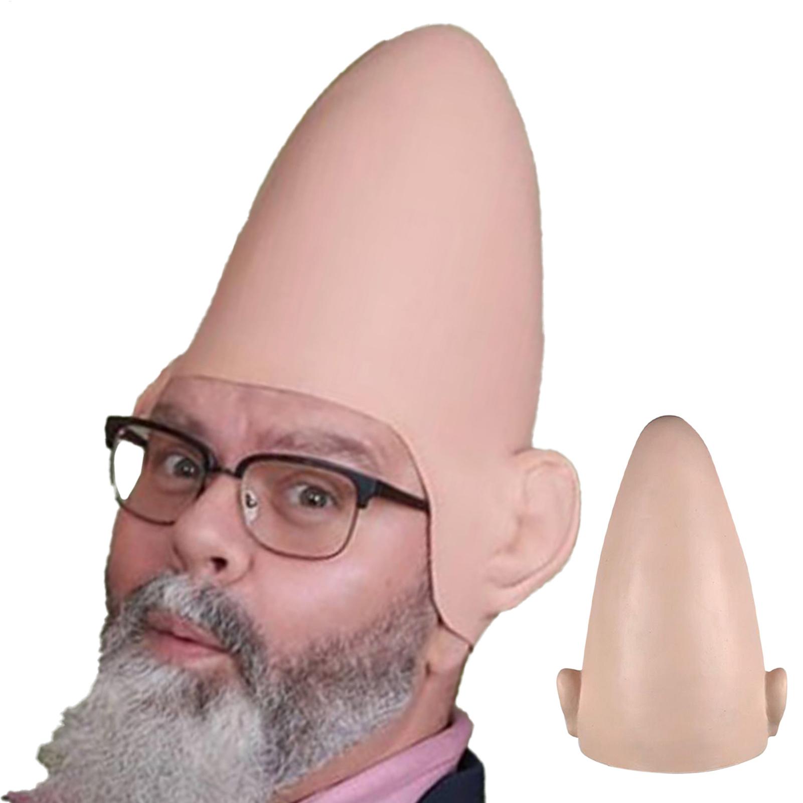 Party Hat Cone - Halloween Alien Kegel Glatzkopf Alien Latex