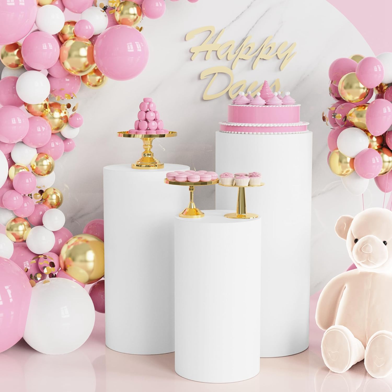 Dessert Table Backdrop - Yeele 1 Stück/3 Stück/5 Stück Weiße