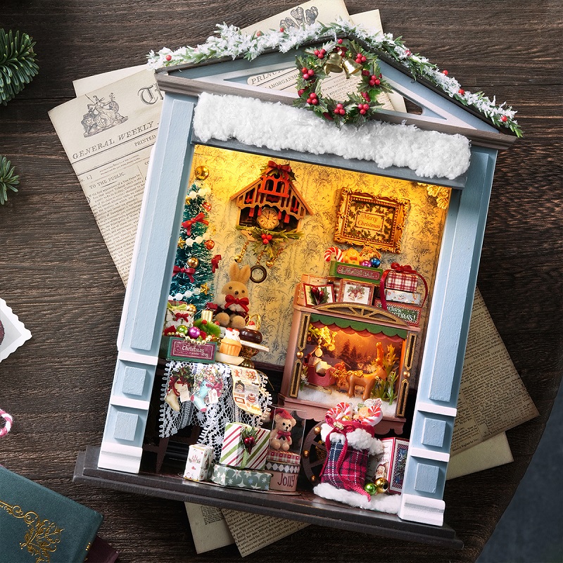 Miniatur-Puppenhaus-Set, 3D-Pu – Event Z Bewertung und Preis