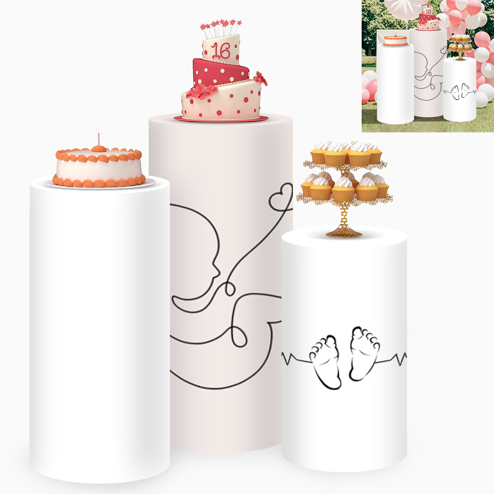 Yeele 3-teiliger Baby-Silhouet – Dessert Table Backdrop Bewertung und Preis