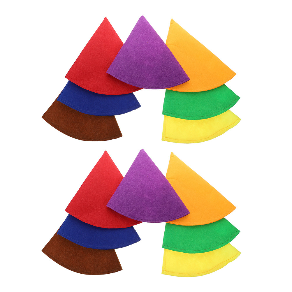 14 Stück Bunte Filz-Kegelhüte  – Party Hat Cone Bewertung und Preis