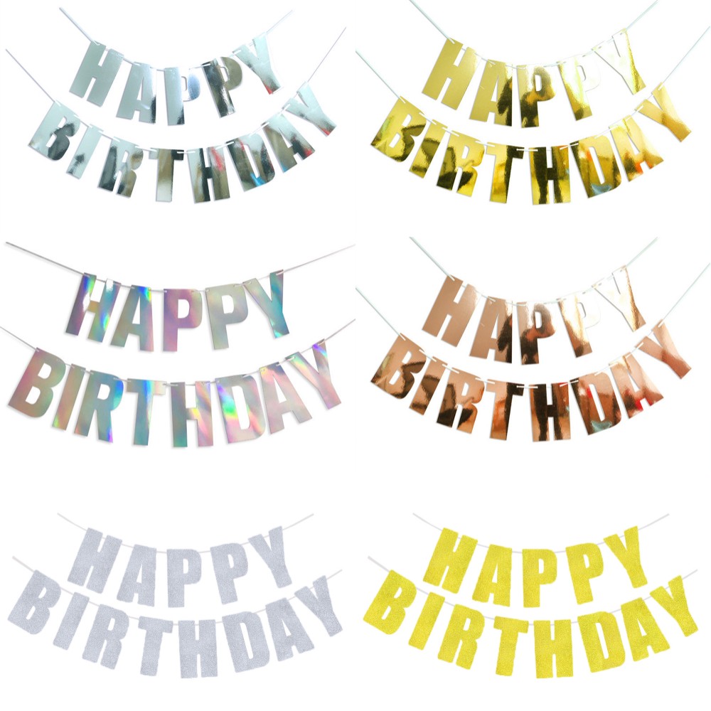 Alles Gute zum Geburtstag Bann – Party Banner Gold Bewertung und Preis