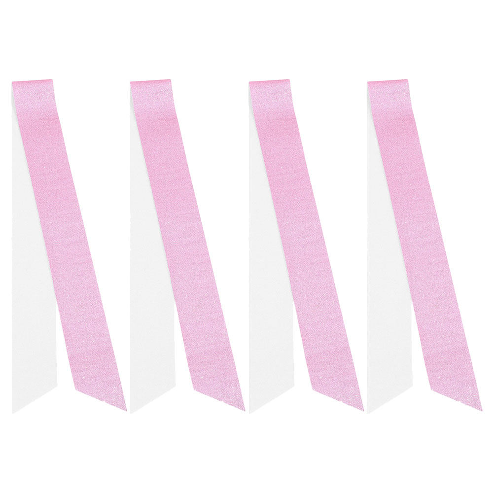 4 Stücke Blanko-Glitzer-Schärp – Birthday Sash Glitter Bewertung und Preis