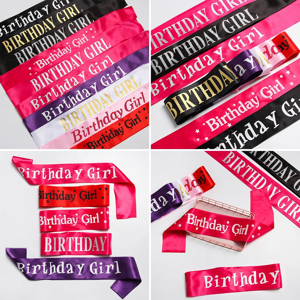 Geburtstagsmädchen, glitzernde – Birthday Sash Glitter Bewertung und Preis