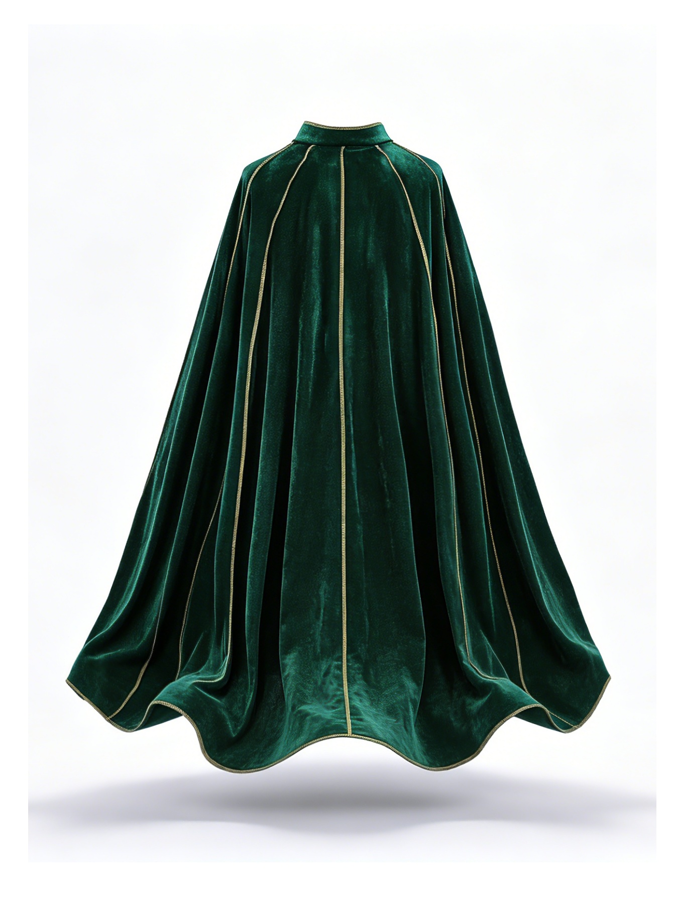 Damen Vintage Grüner Samtumhan – Event Support Bewertung und Preis